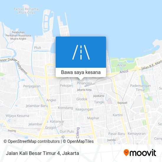 Peta Jalan Kali Besar Timur 4