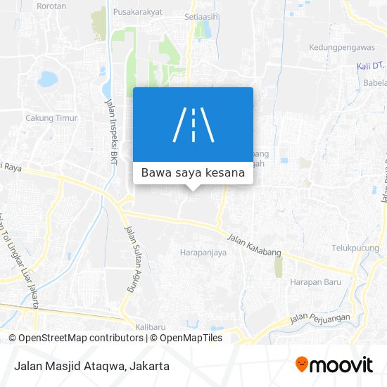 Peta Jalan Masjid Ataqwa