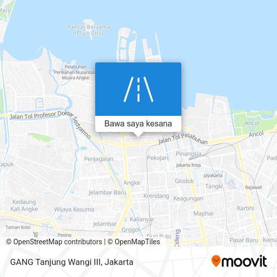Peta GANG Tanjung Wangi III