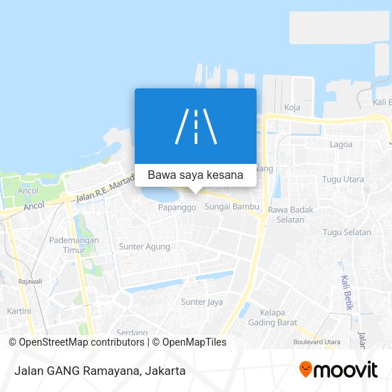 Peta Jalan GANG Ramayana