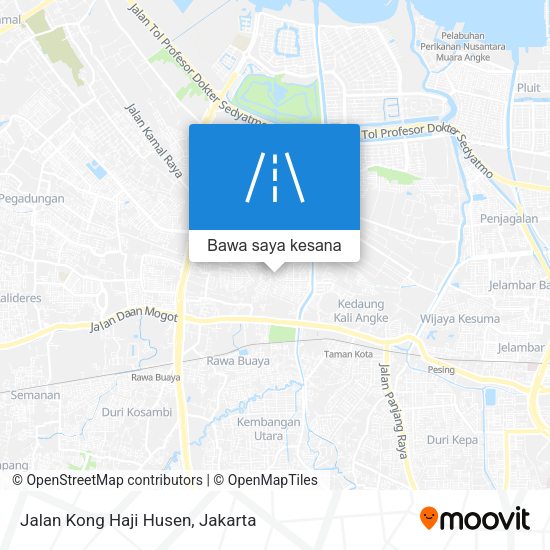 Peta Jalan Kong Haji Husen
