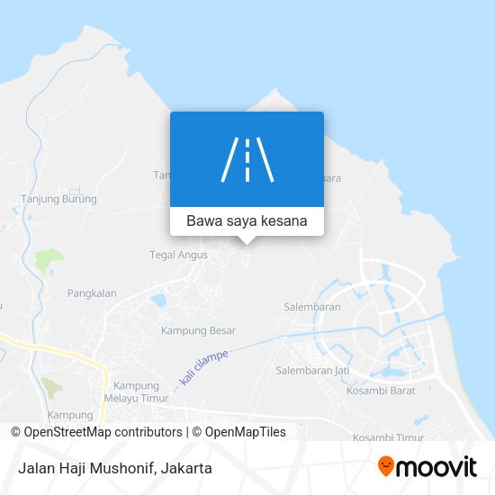 Peta Jalan Haji Mushonif