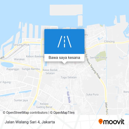 Peta Jalan Walang Sari 4