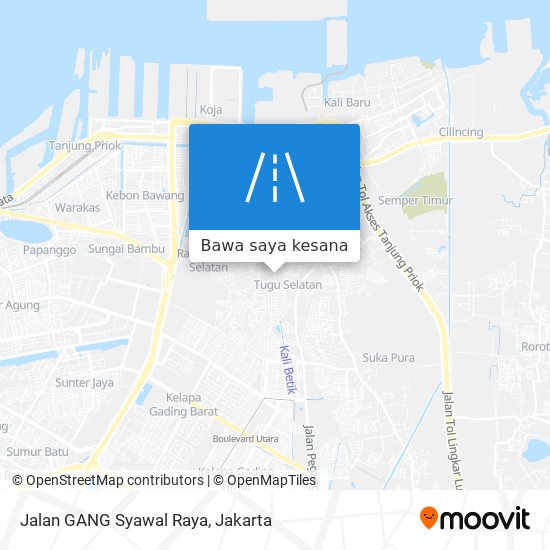 Peta Jalan GANG Syawal Raya