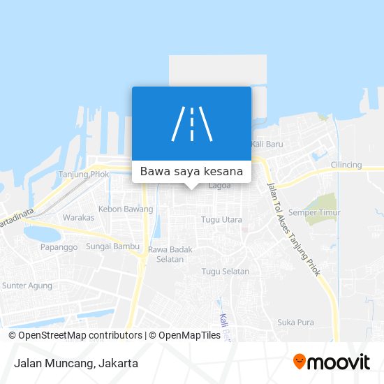 Peta Jalan Muncang