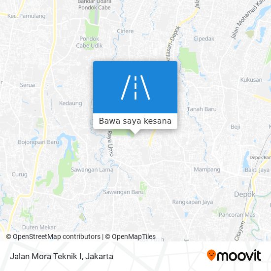 Peta Jalan Mora Teknik I