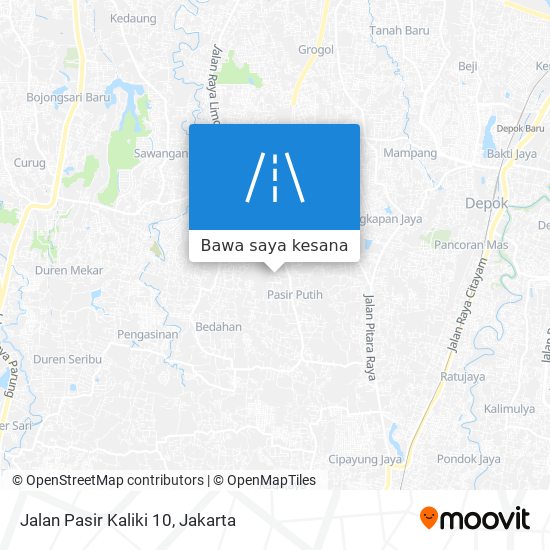 Peta Jalan Pasir Kaliki 10