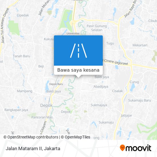 Peta Jalan Mataram II