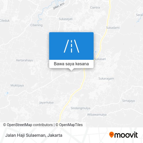 Peta Jalan Haji Sulaeman