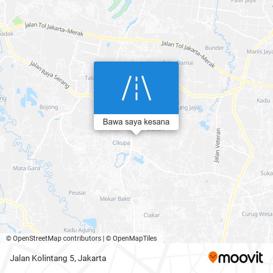 Peta Jalan Kolintang 5