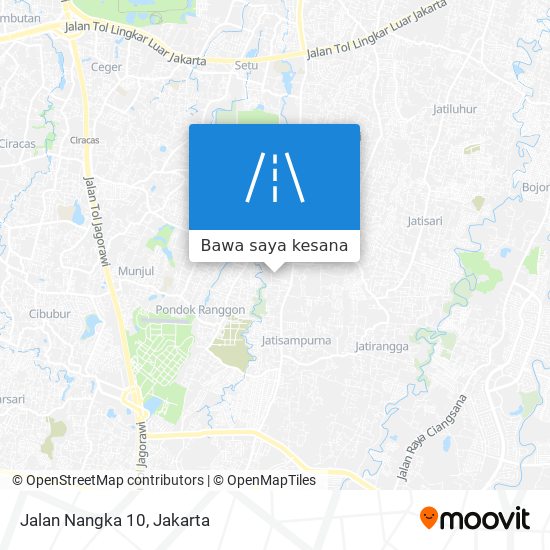 Peta Jalan Nangka 10