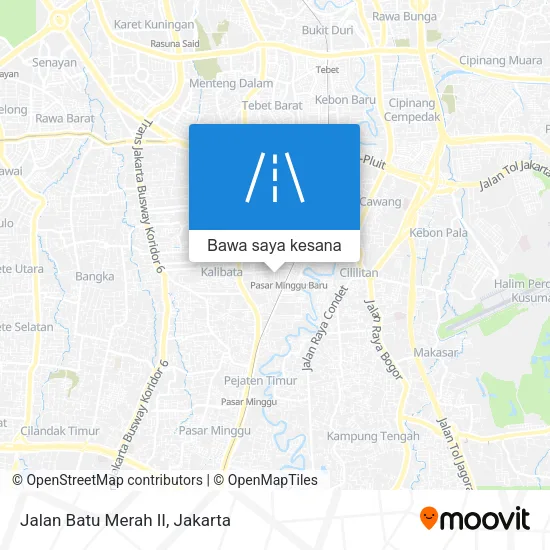 Peta Jalan Batu Merah II