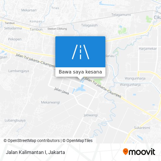 Peta Jalan Kalimantan I