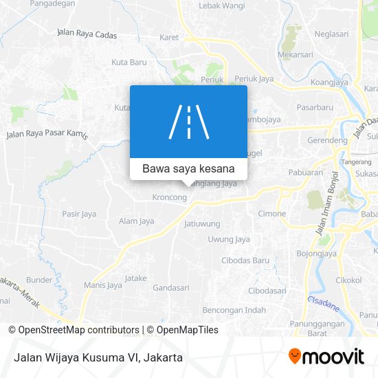 Peta Jalan Wijaya Kusuma VI