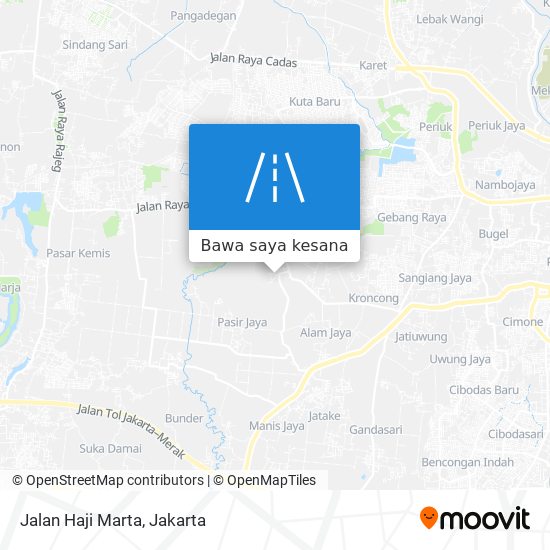 Peta Jalan Haji Marta