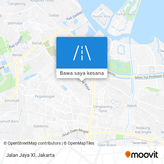 Peta Jalan Jaya XI