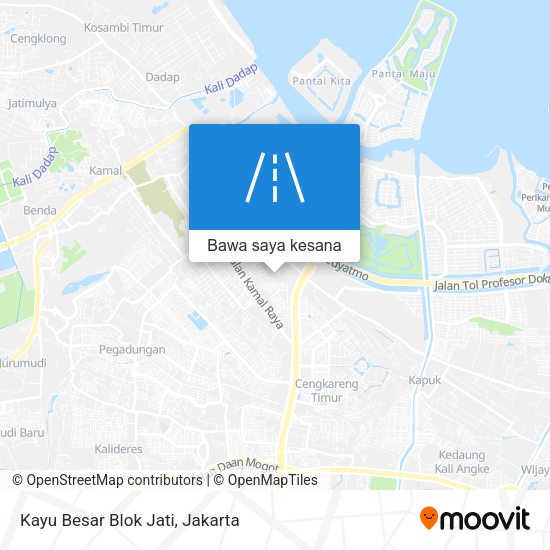 Peta Kayu Besar Blok Jati