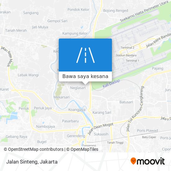 Peta Jalan Sinteng