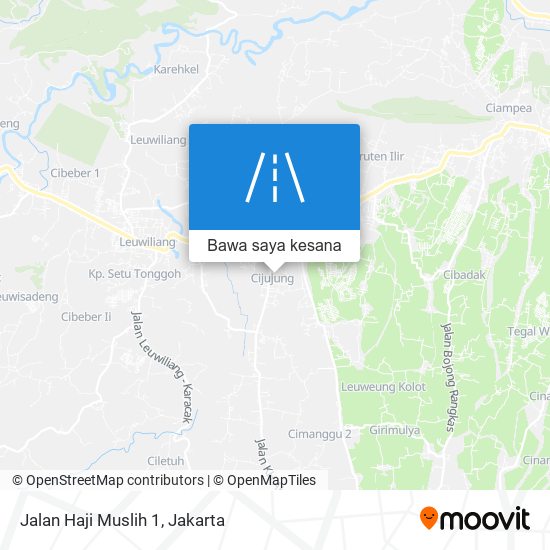 Peta Jalan Haji Muslih 1