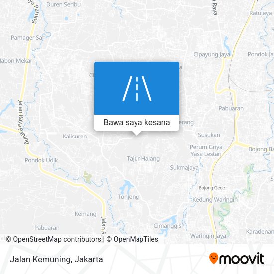 Peta Jalan Kemuning