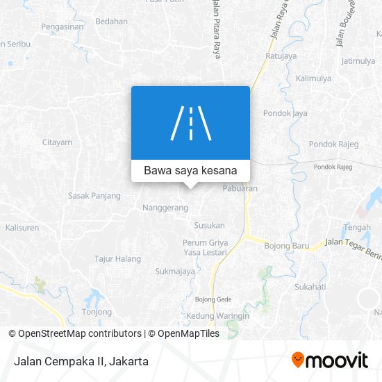 Peta Jalan Cempaka II