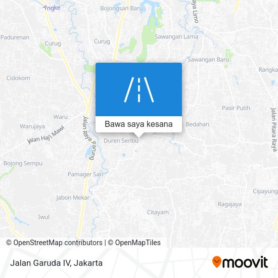 Peta Jalan Garuda IV