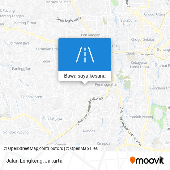 Peta Jalan Lengkeng