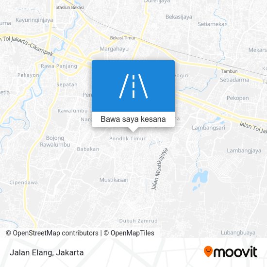 Peta Jalan Elang