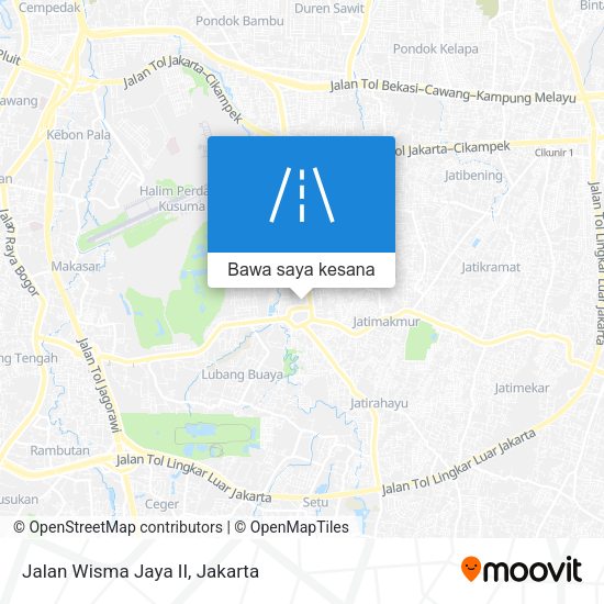 Peta Jalan Wisma Jaya II