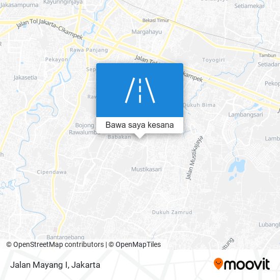 Peta Jalan Mayang I