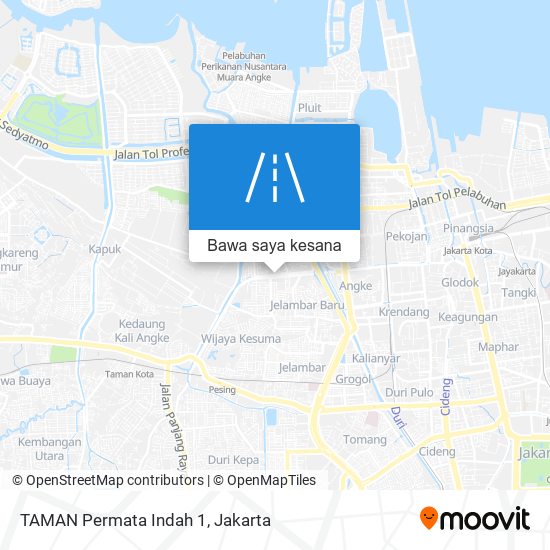 Peta TAMAN Permata Indah 1