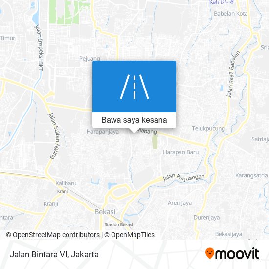 Peta Jalan Bintara VI