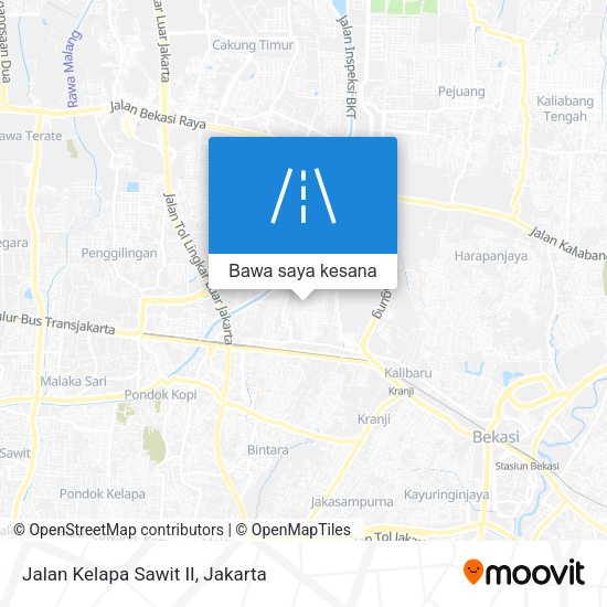 Peta Jalan Kelapa Sawit II