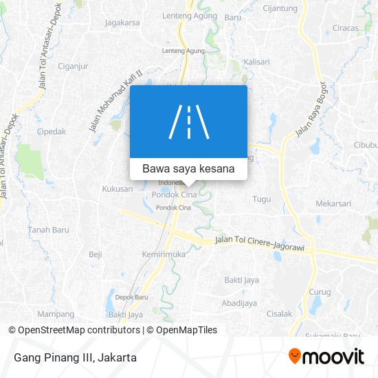 Peta Gang Pinang III