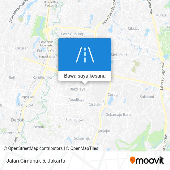 Peta Jalan Cimanuk 5