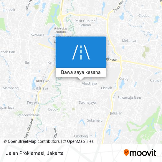 Peta Jalan Proklamasi