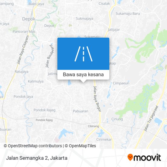 Peta Jalan Semangka 2