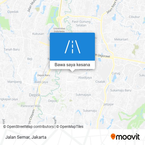 Peta Jalan Semar