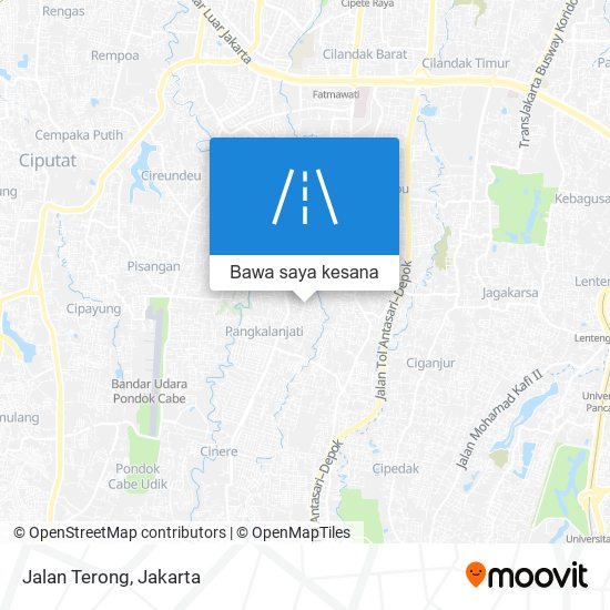 Peta Jalan Terong