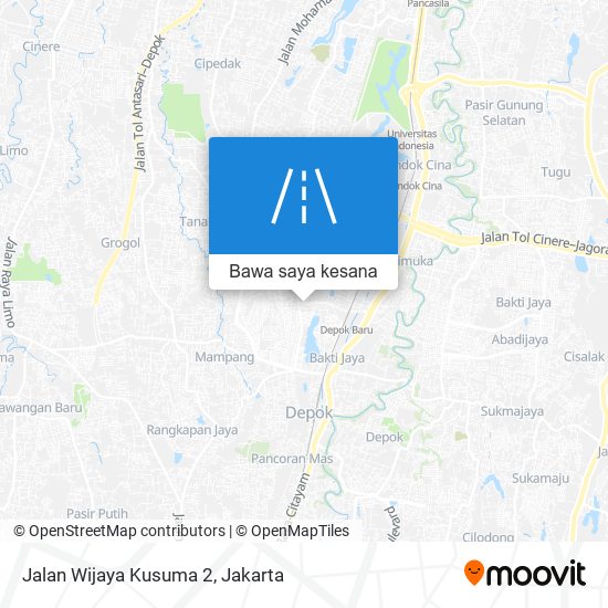Peta Jalan Wijaya Kusuma 2