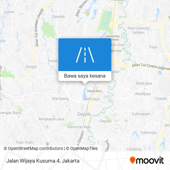 Peta Jalan Wijaya Kusuma 4