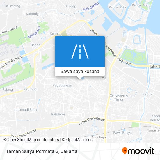 Peta Taman Surya Permata 3