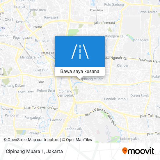 Peta Cipinang Muara 1