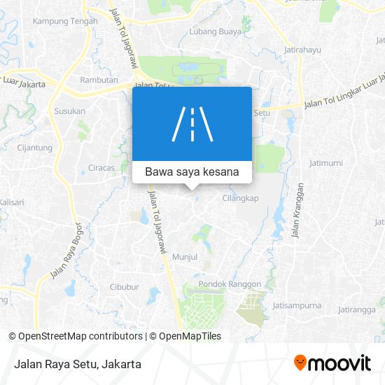 Peta Jalan Raya Setu