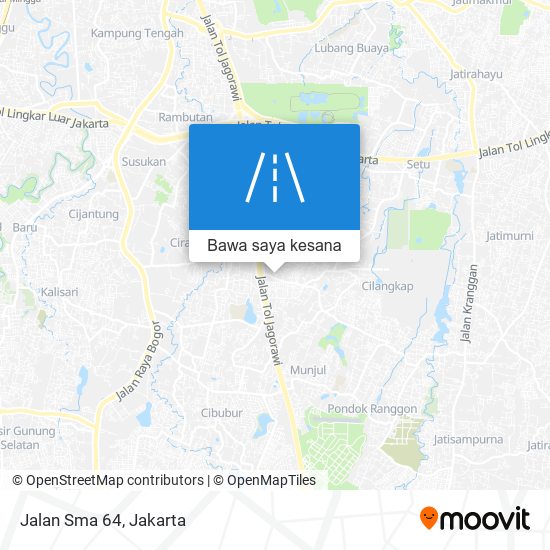 Peta Jalan Sma 64