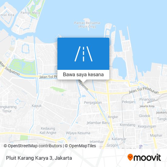 Peta Pluit Karang Karya 3