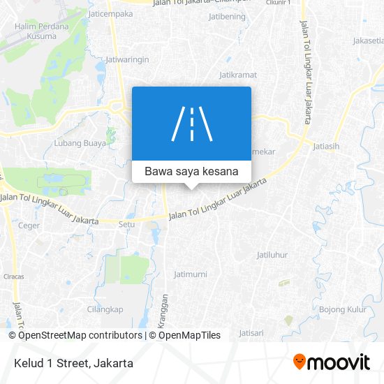 Peta Kelud 1 Street