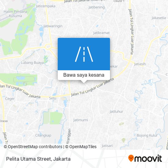 Peta Pelita Utama Street