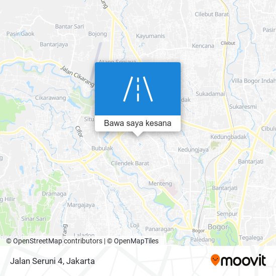 Peta Jalan Seruni 4