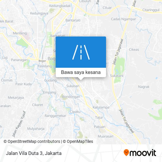 Peta Jalan Vila Duta 3